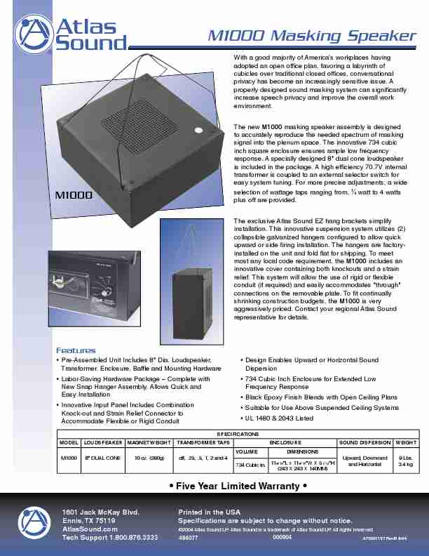 Atlas Sound Portable Speaker M1000-page_pdf